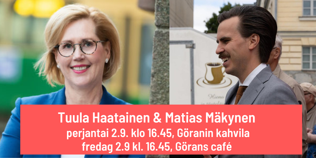 Tuula Haatainen & Matias Mäkynen 2.9.2022