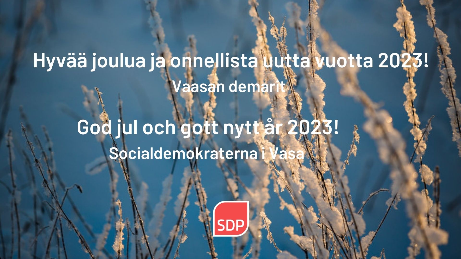 Hyvää joulua! – God jul!