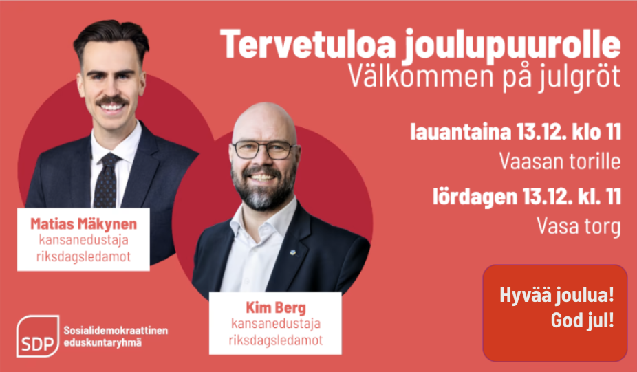 Perinteinen joulupuuro 13.12.2025 Traditionell julgröt